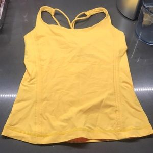 Lululemon cross strap athletic tank top